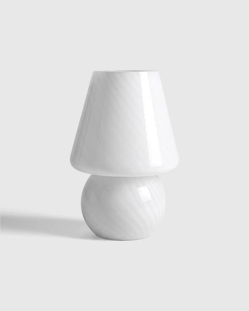 Swirled Glass Table Lamp