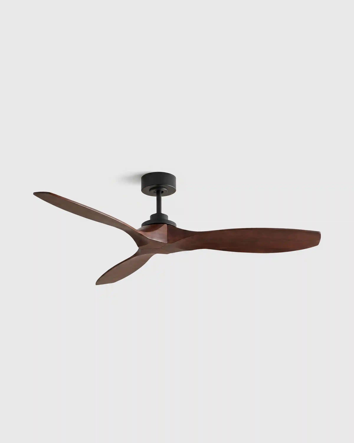 Transitional Wood Blade Ceiling Fan