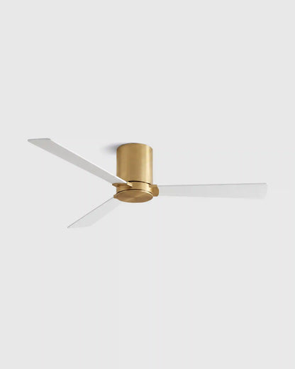 Minimalist Hugger Wood Blade Ceiling Fan
