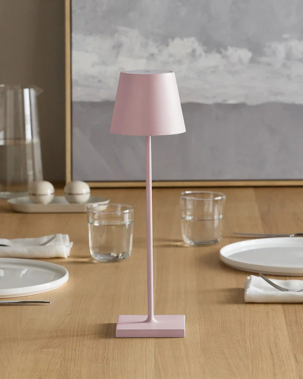 Poldina Pro Rechargeable Table Lamp by Zafferano
