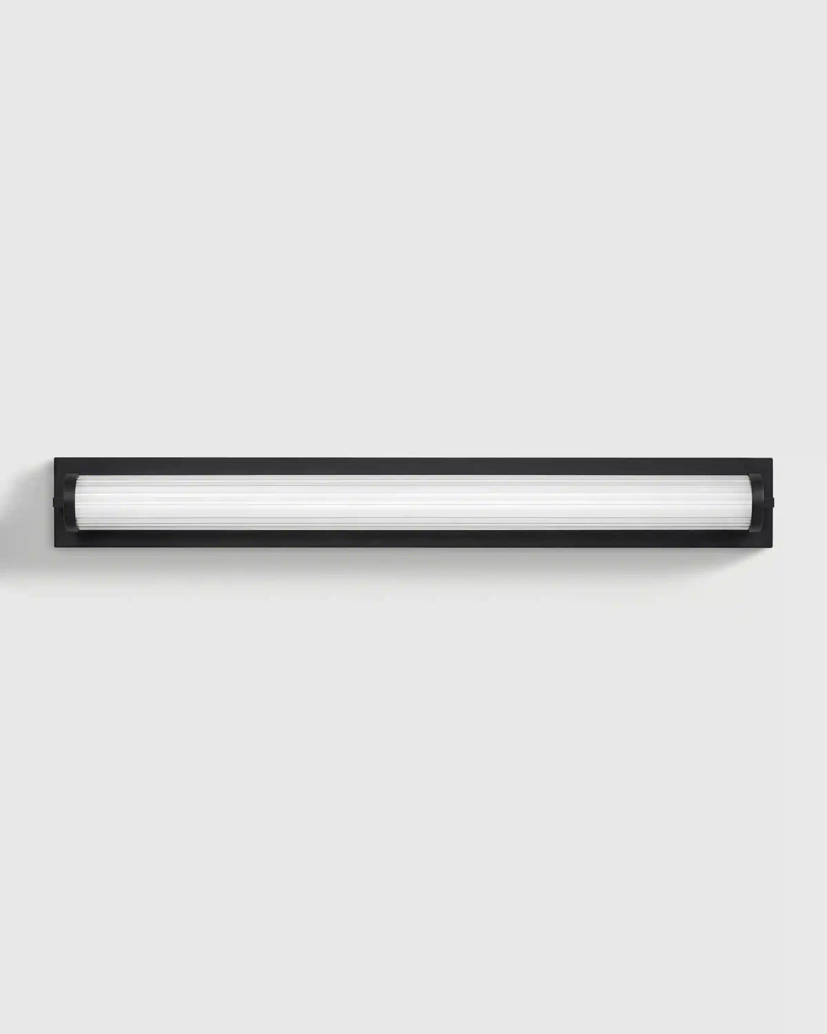 Ribbed Steel LED Vanity Sconce
