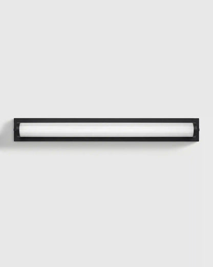 Ribbed Steel LED Vanity Sconce