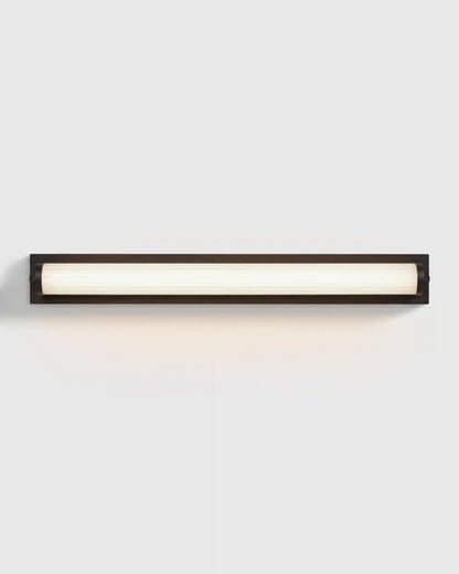 Ribbed Steel LED Vanity Sconce