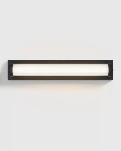 Ribbed Steel LED Vanity Sconce