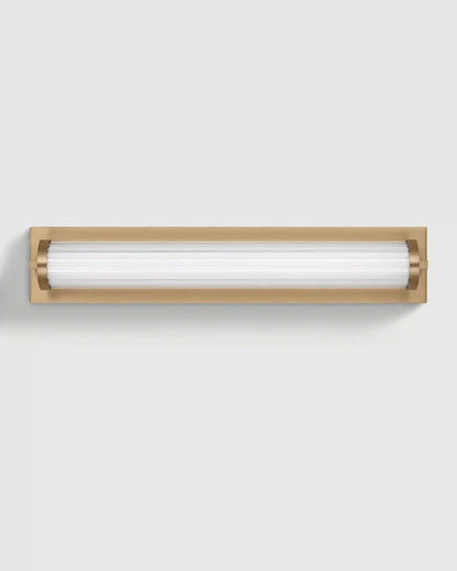 Ribbed Steel LED Vanity Sconce