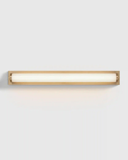 Ribbed Steel LED Vanity Sconce