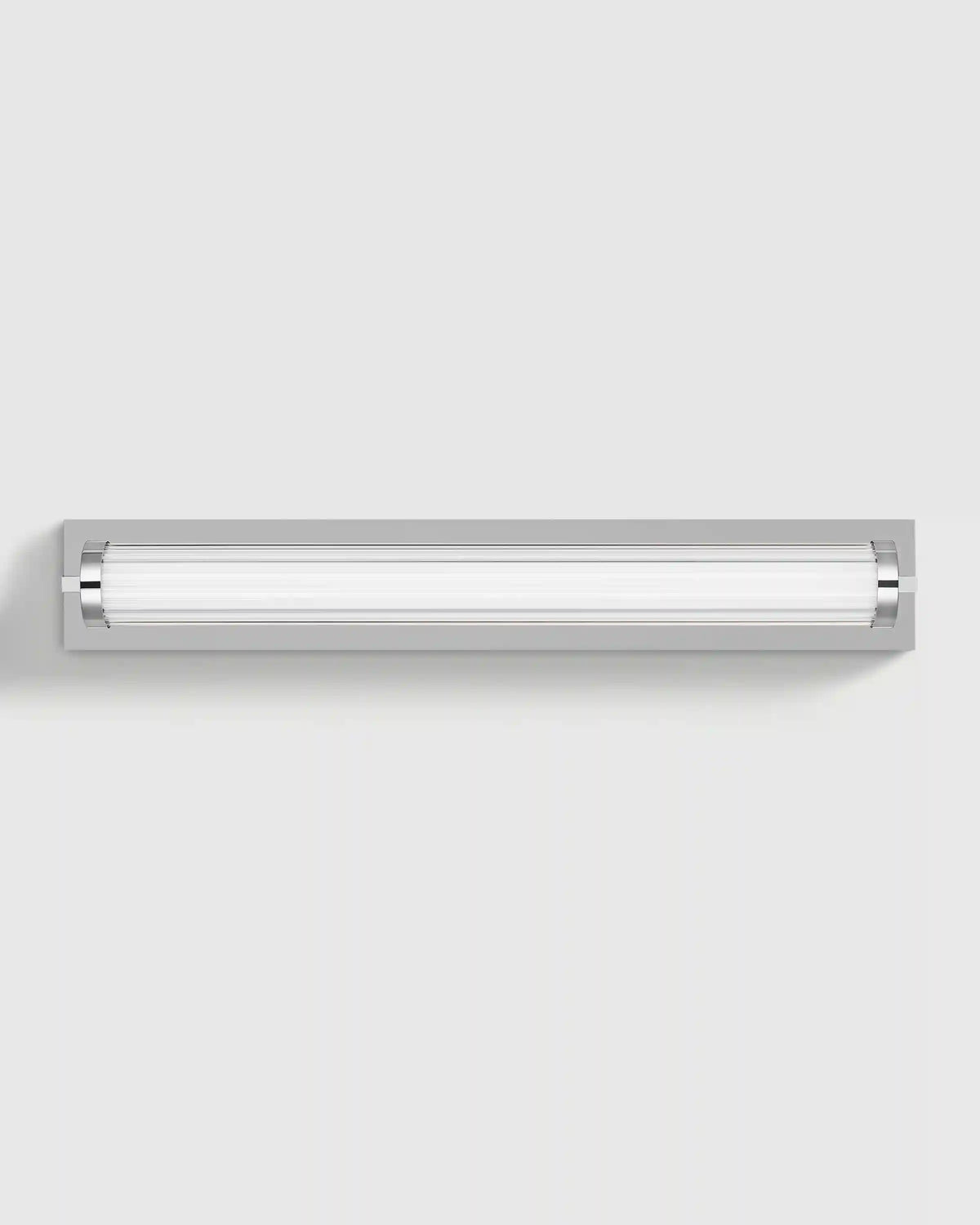 Ribbed Steel LED Vanity Sconce