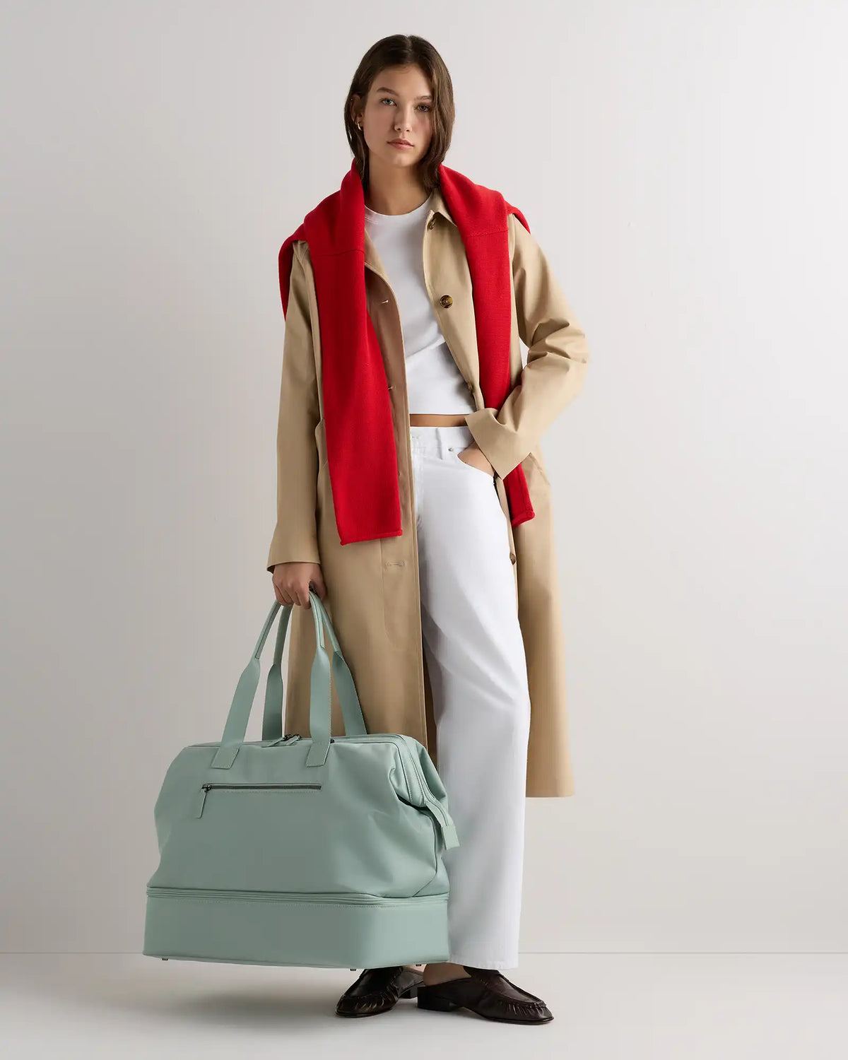 Voyage Nylon Dual Compartment Weekender
