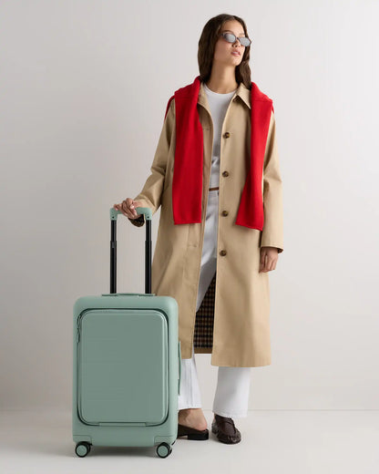 Front Pocket Carry-On Suitcase