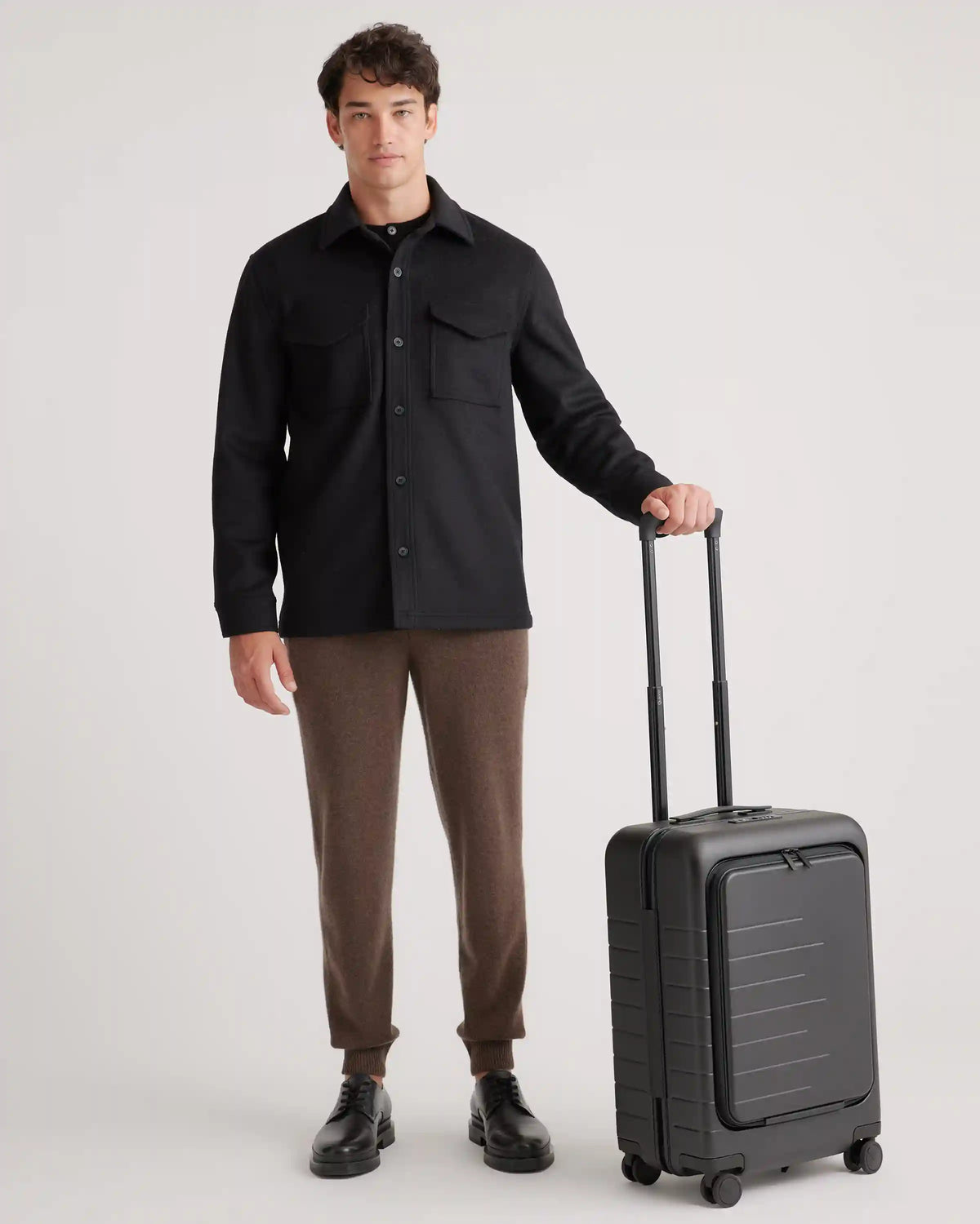 Front Pocket Carry-On Suitcase