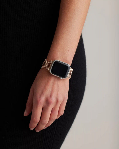 Stainless Steel Chain Link Smartwatch Band