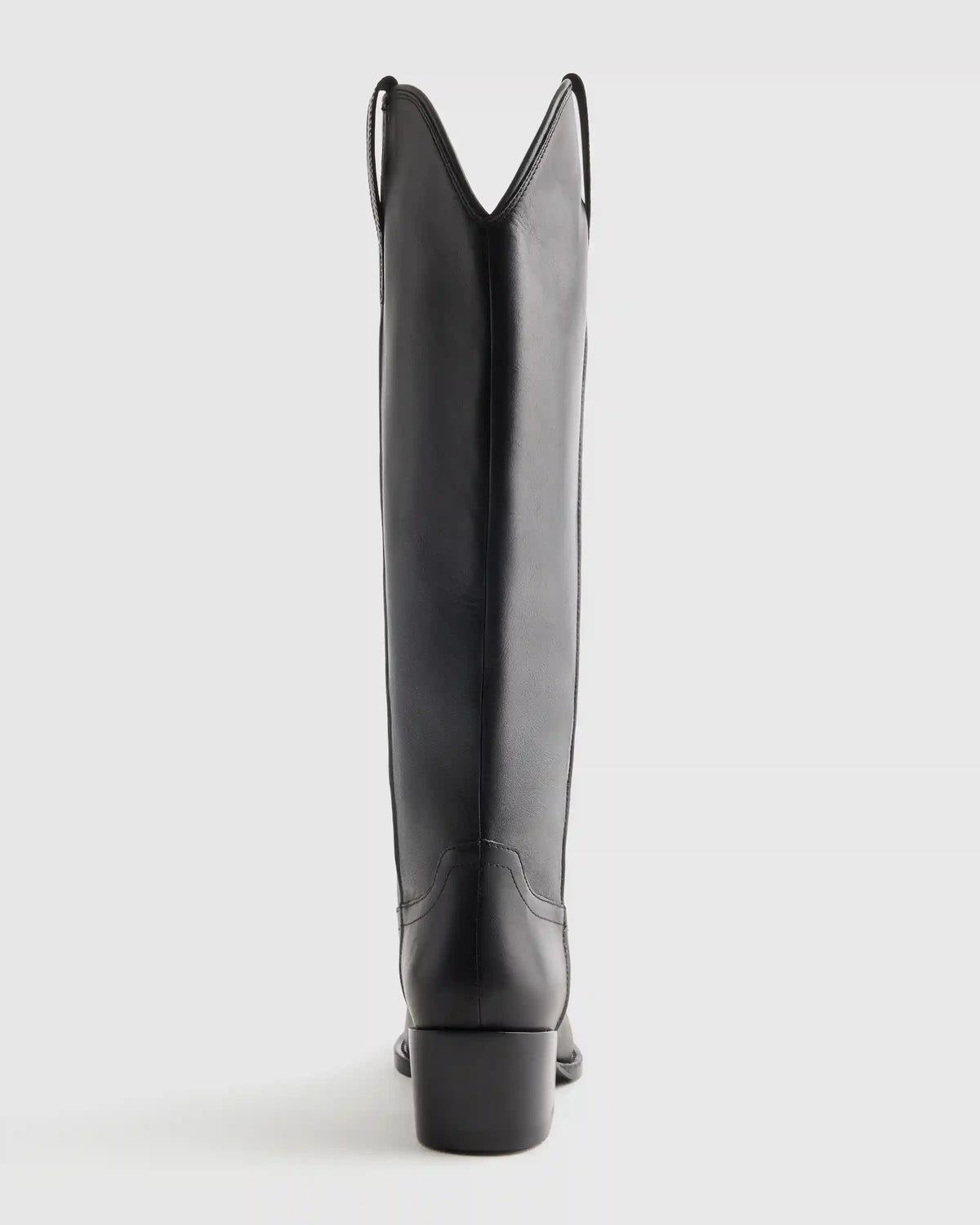 Italian Leather Tall Western Boots