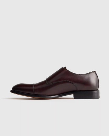Italian Leather Monk Strap Oxford