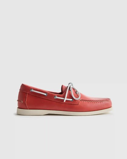 Water Resistant Leather Boat Shoe