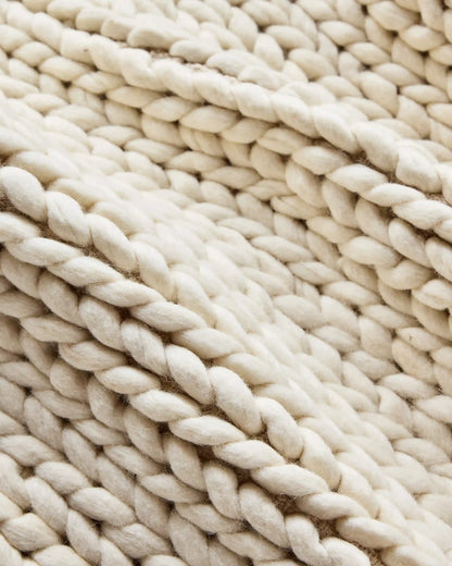 Chunky Hand Braided Wool Rug