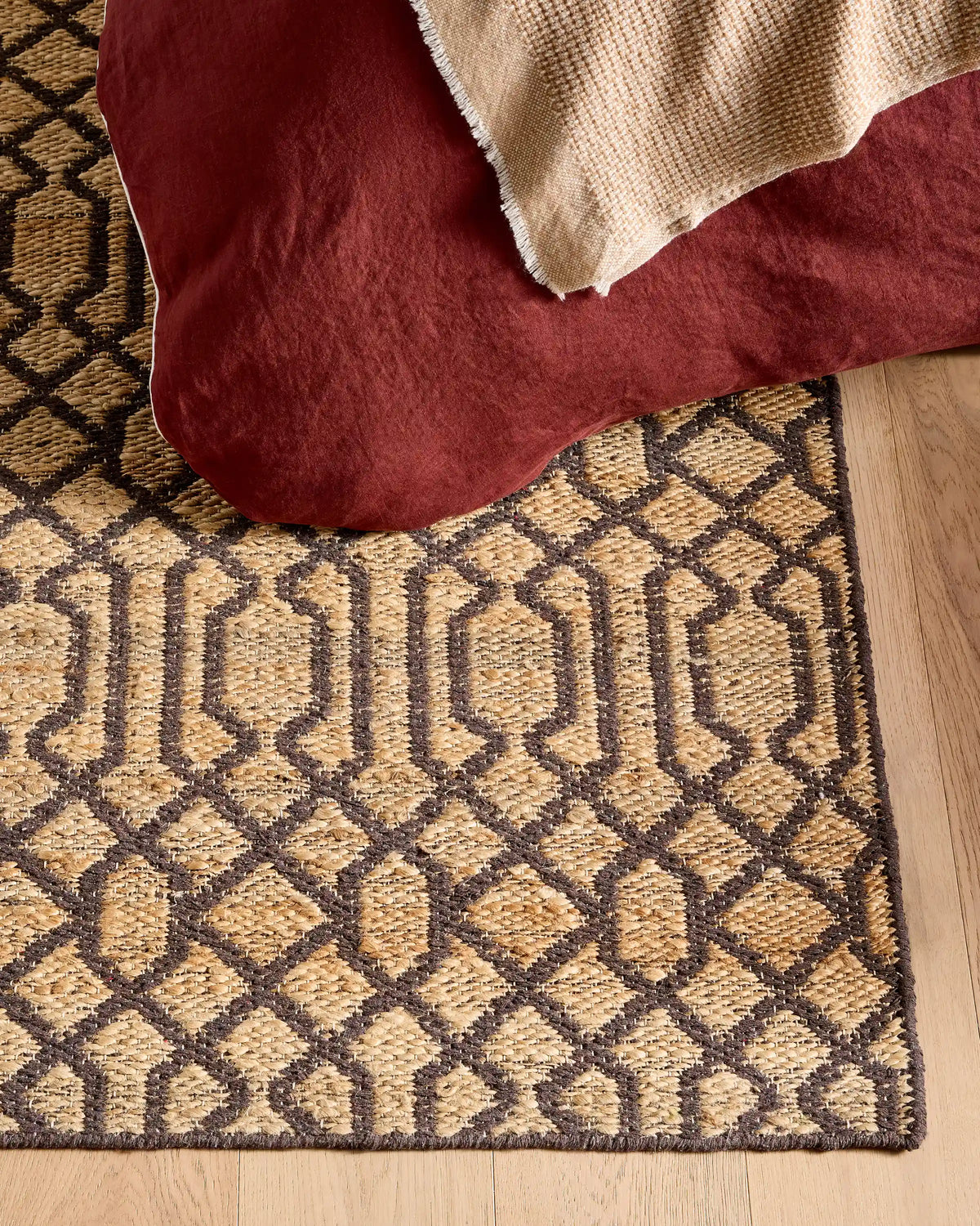 Birch Handwoven Jute-Blend Rug