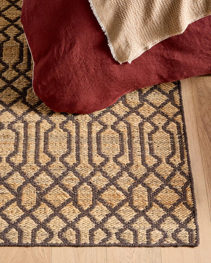 Birch Handwoven Jute-Blend Rug