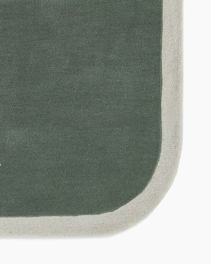 Colorful Curves Hand-Tufted Rug