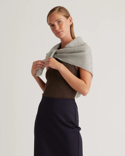 Mongolian Cashmere Square Scarf
