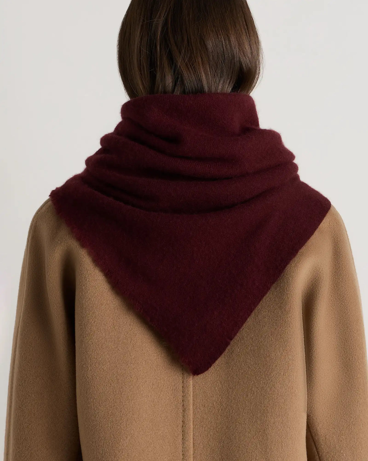 Mongolian Cashmere Square Scarf