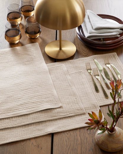 Organic Cotton Gauze Placemats (Set of 8)