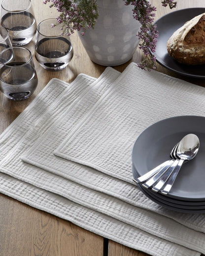 Organic Cotton Gauze Placemats (Set of 8)