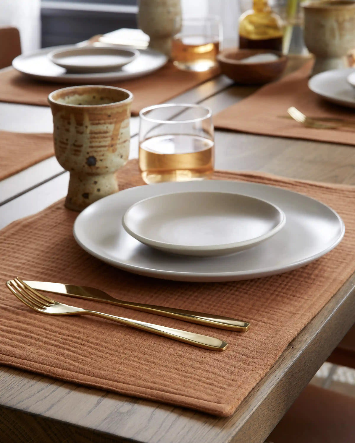 Organic Cotton Gauze Placemats (Set of 8)