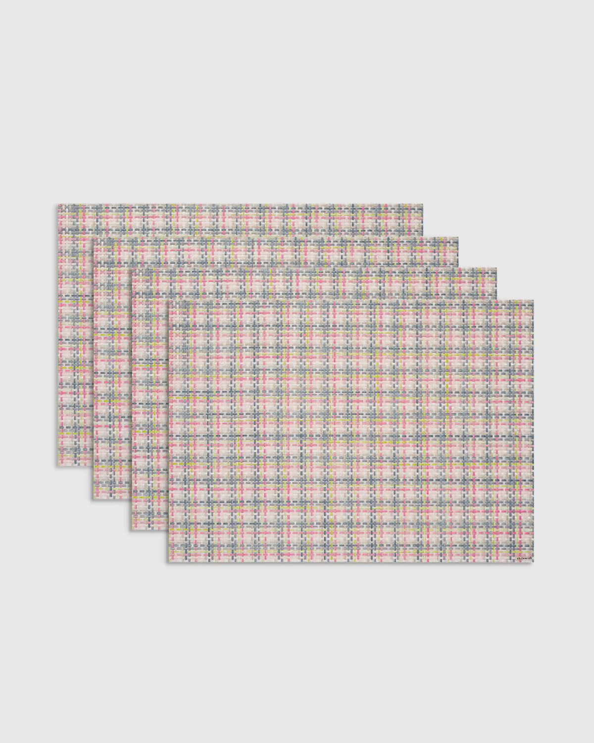 Basketweave Easy-Care Rectangular Placemat, Set of 4 by Chilewich
