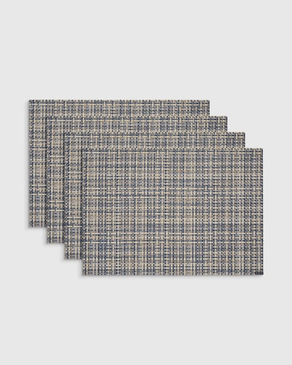 Basketweave Easy-Care Rectangular Placemat, Set of 4 by Chilewich