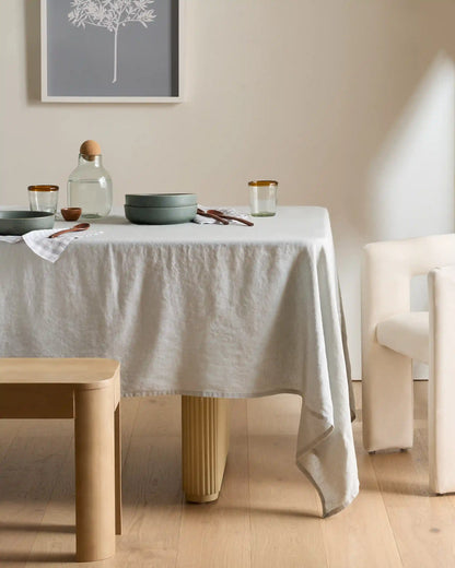 European Linen Tablecloth
