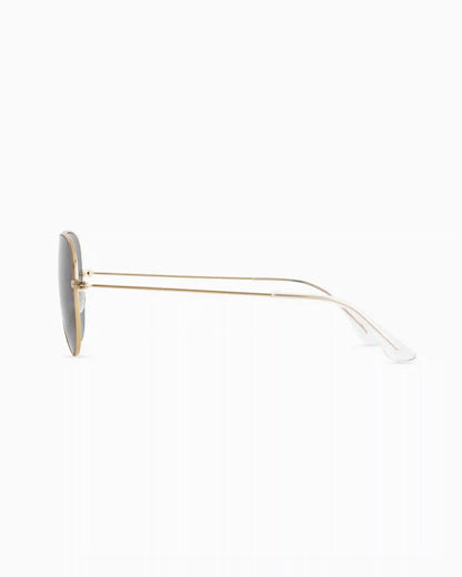 Halston Polarized Stainless Steel Aviator Sunglasses