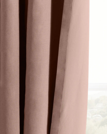European Linen True Blackout Curtain - Single Panel
