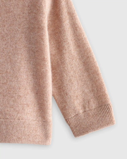 Washable Cashmere Hooded Cardigan