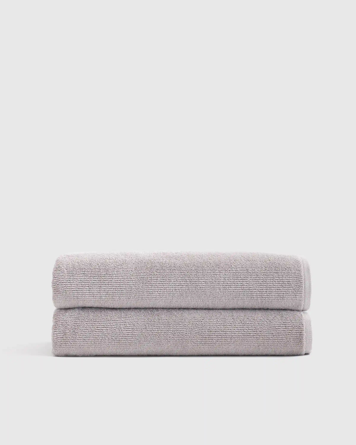Turkish Ribbed Quick Dry Bath Sheet (Set of 2)