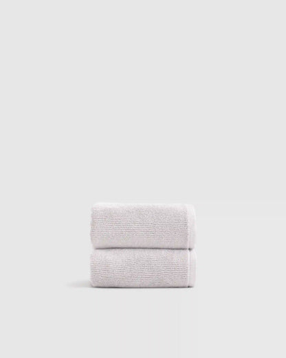 Turkish Ribbed Quick Dry Hand Towel (Set of 2)