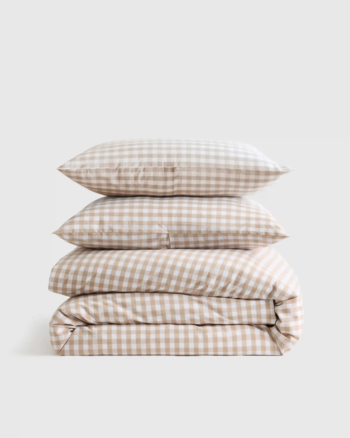 Organic Crisp Percale Duvet Cover Set