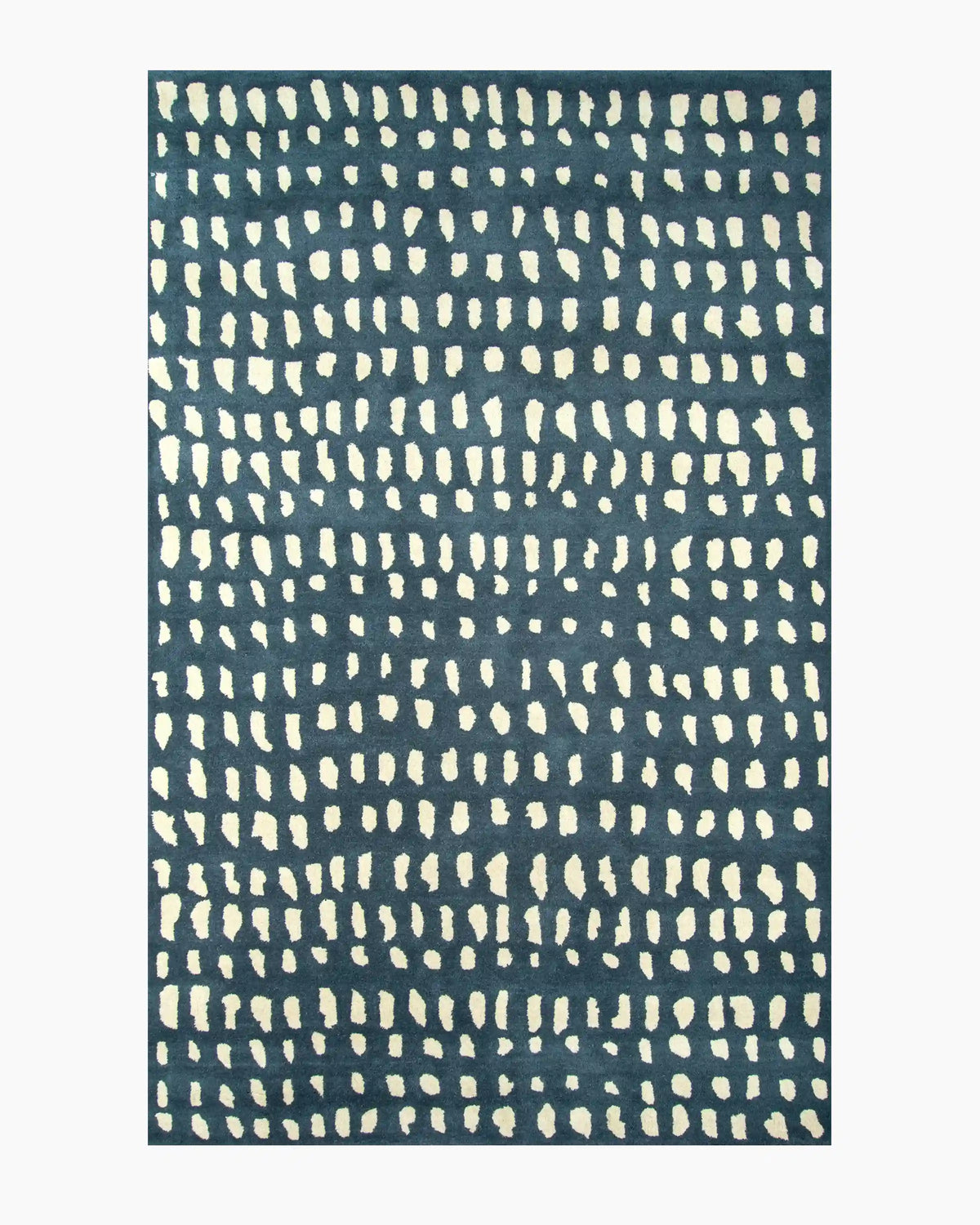 Painterly Dots Hand-Tufted Wool Rug