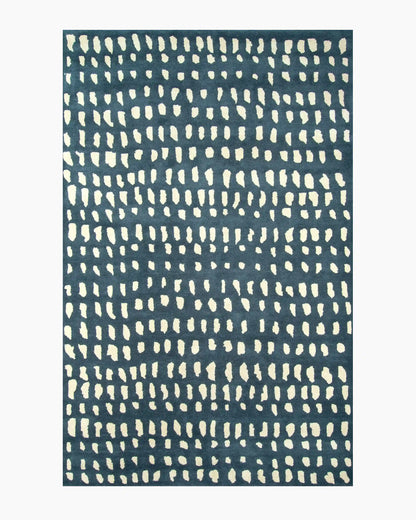 Painterly Dots Hand-Tufted Wool Rug