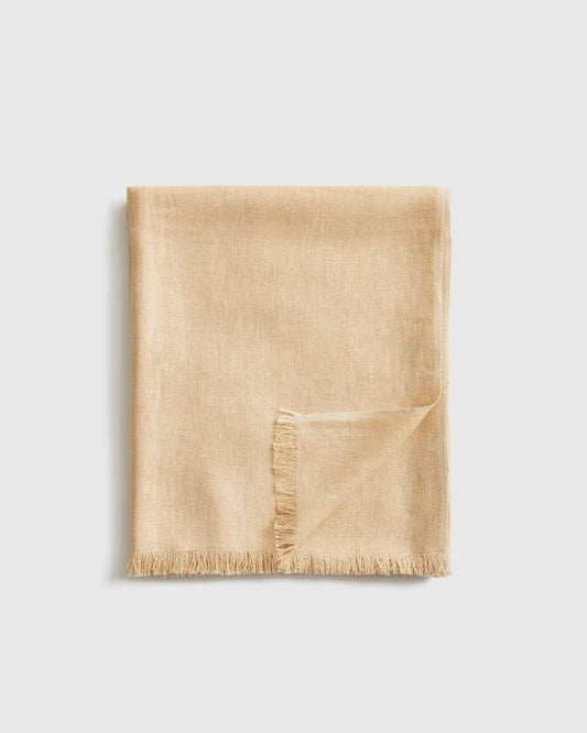 Lightweight European Linen Throw