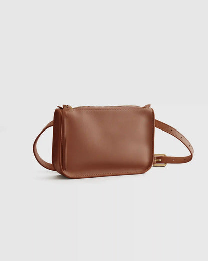 100% Italian Nappa Leather Belt Bag