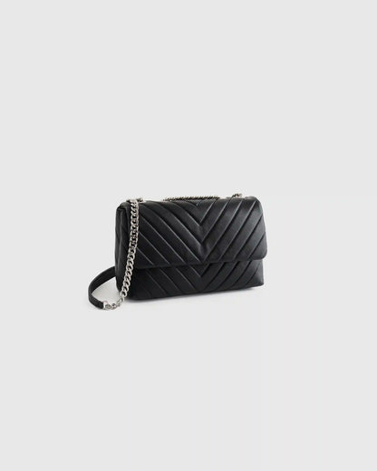 Italian Leather Quilted Convertible Crossbody