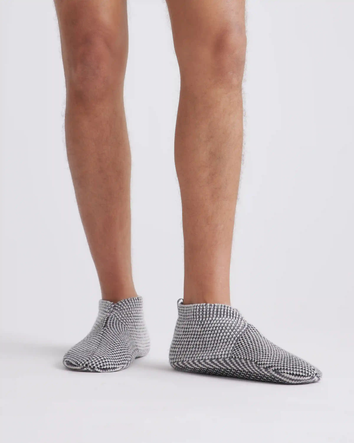 Fleece Lined Gripper Slippers (2-Pack)