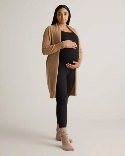 Recycled Knit Maternity Tank Unitard