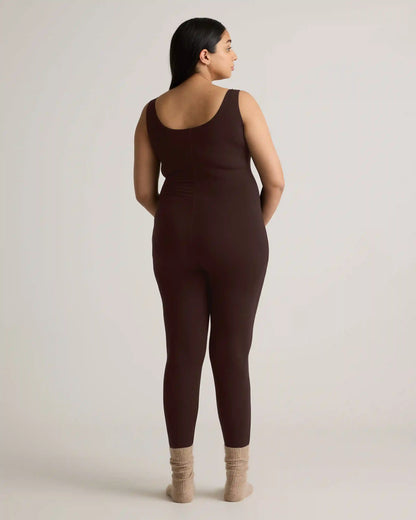 Recycled Knit Maternity Tank Unitard