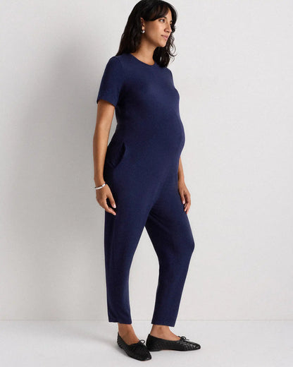 Bamboo Jersey Maternity Everyday Jumpsuit