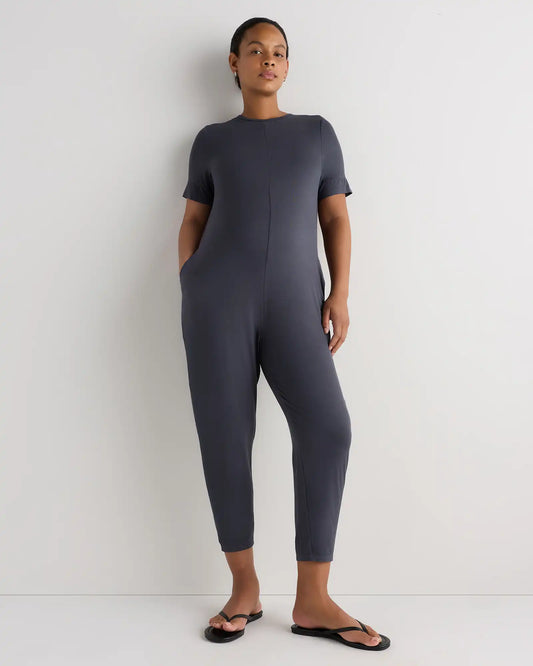 Bamboo Jersey Maternity Everyday Jumpsuit