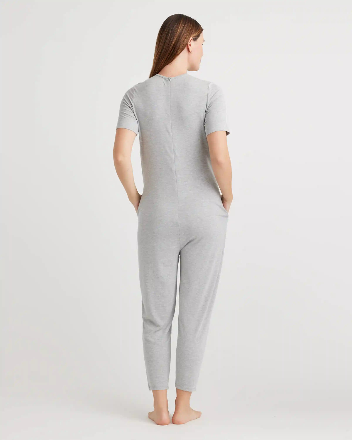 Bamboo Jersey Maternity Everyday Jumpsuit