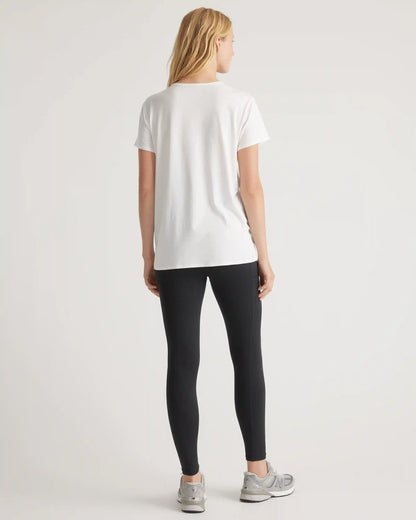 Cotton Modal Maternity Crew Neck Tee (2-pack)