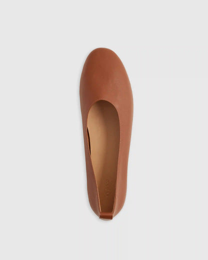 Italian Leather Glove Ballet Flat