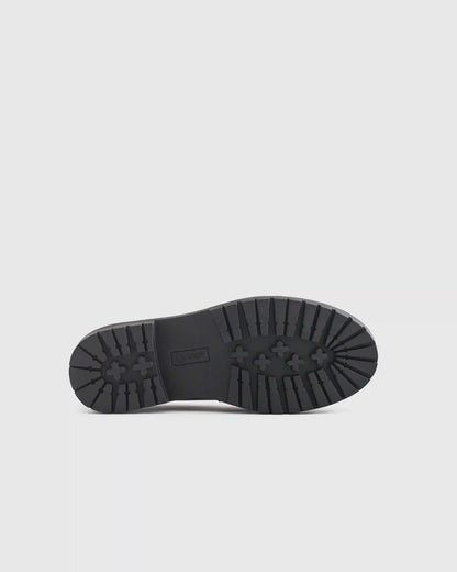 Italian Leather Lug Sole Loafer